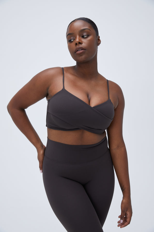 Women's Ultimate Wrap Bra - Black