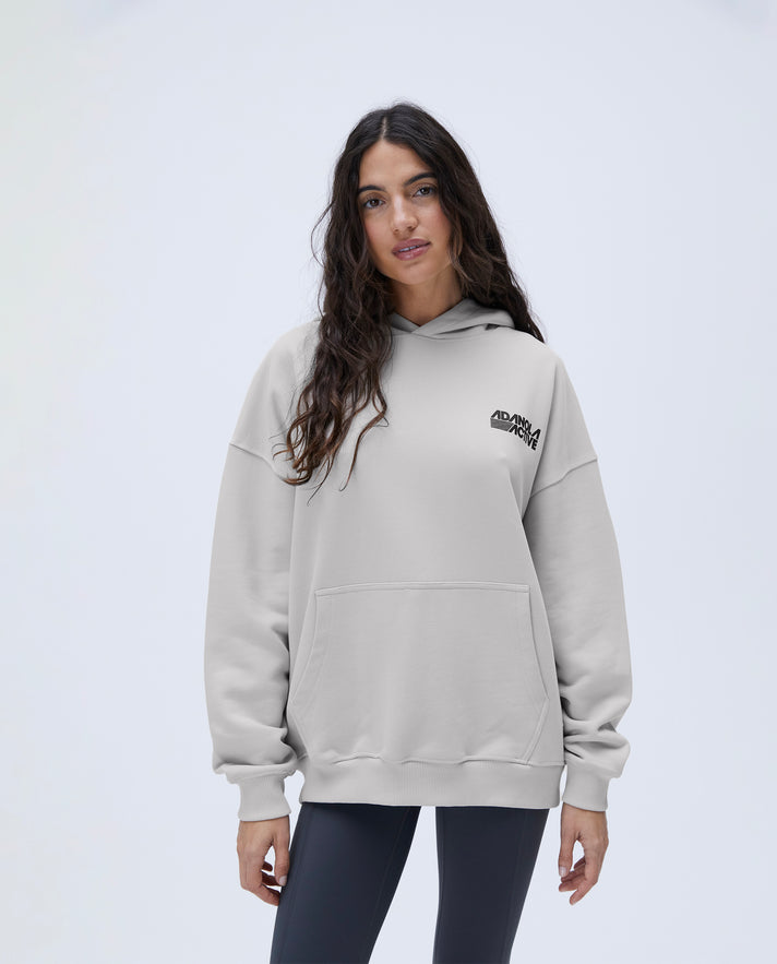 Hoodie Oversize Térmico Mujer