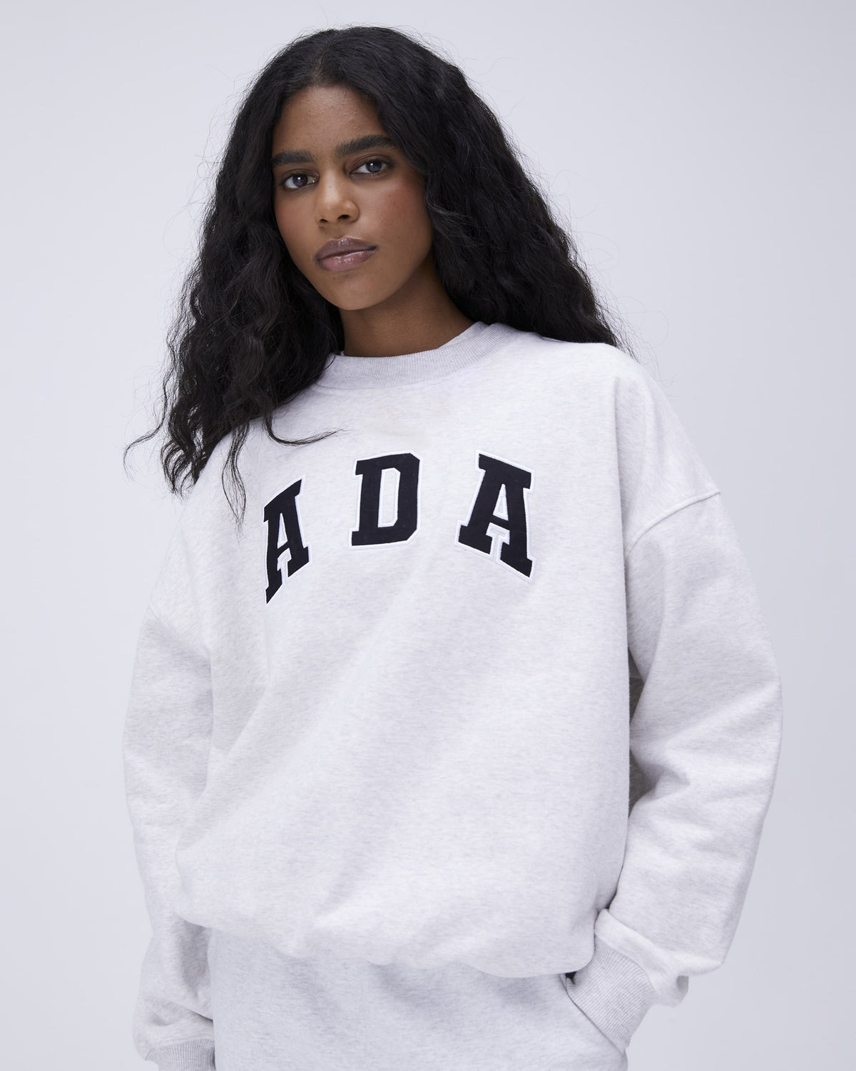 ADA Oversized Sweatshirt Grey