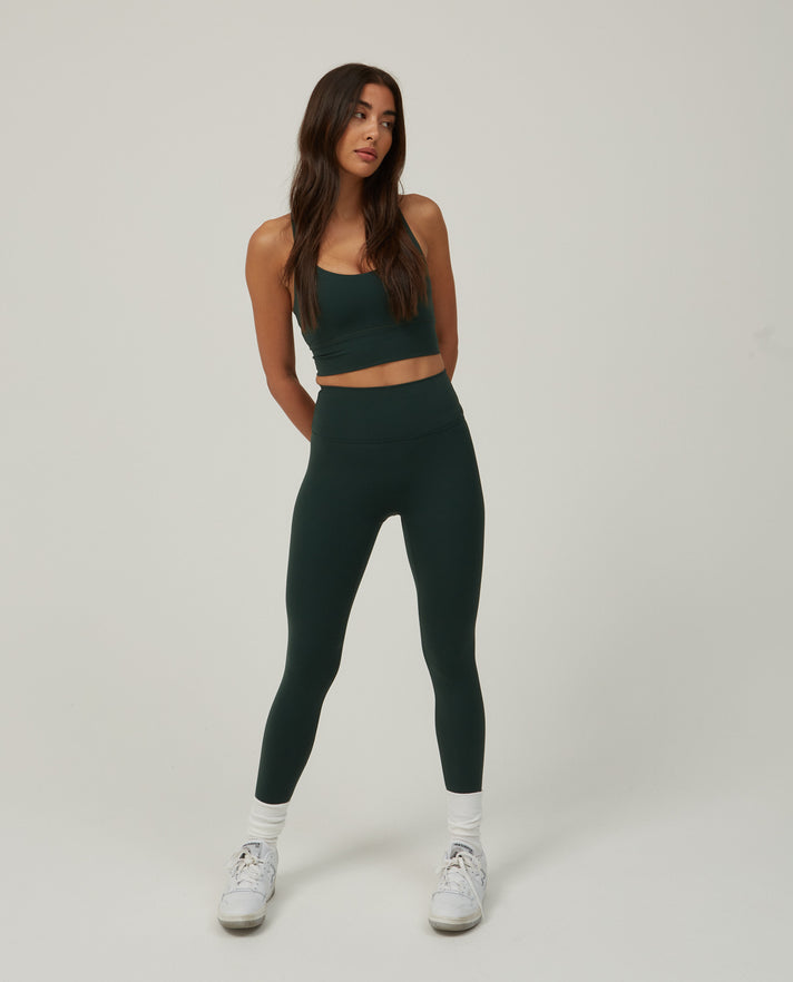 Women's Sea Green Workout Leggings