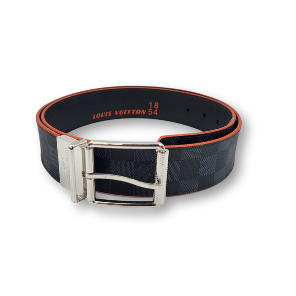 Louis Vuitton Men's Black Leather LV Optic 40 MM Reversible Belt M0226 –  Luxuria & Co.