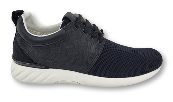 Louis Vuitton LV 7.5 men's 8.5 US Black Damier Fastlane Sneakers