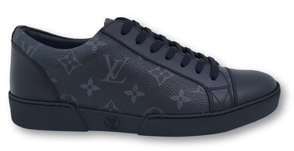 Louis Vuitton Men's Black Monogram Luxembourg Samothrace Sneaker