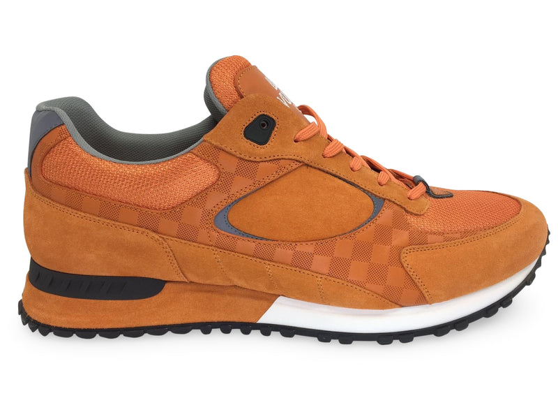 Louis Vuitton Men's Orange Suede Run 