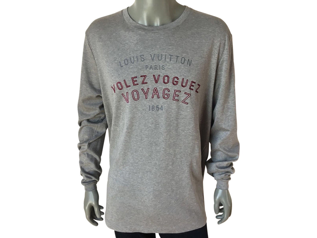 LOUIS VUITTON- VOLEZ VOGUEZ VOYAGEZ Tシャツ | www.jarussi.com.br