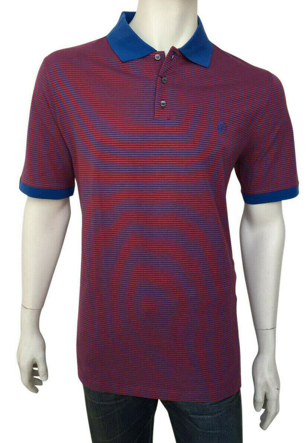 Louis Vuitton Men's Fil A Fil Striped Polo Shirt