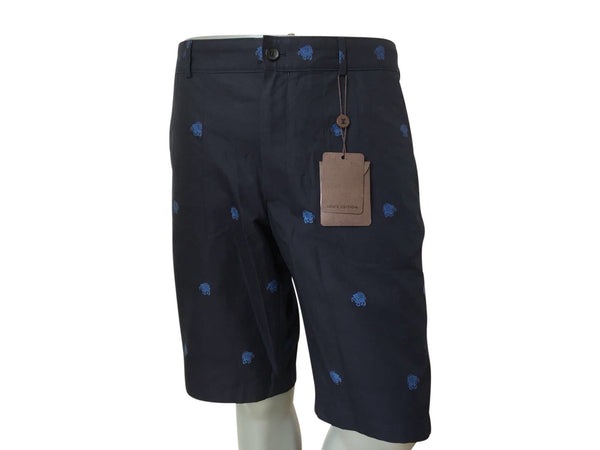 Louis Vuitton Men's Pink Navy Tailored Board Swim Shorts