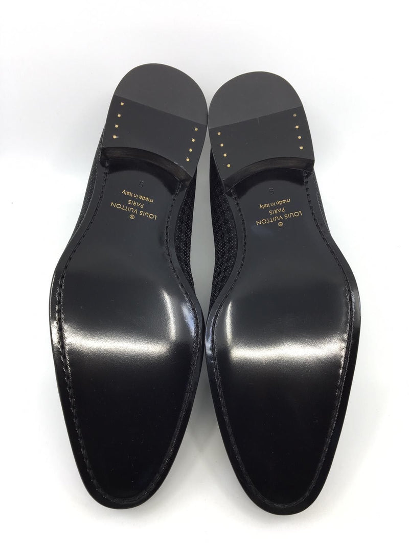 Louis Vuitton Men's Black Textile Solferino Derby Shoe – Luxuria & Co.