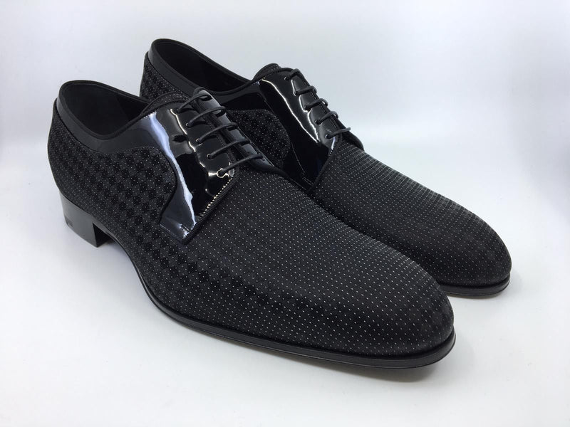 Louis Vuitton Men's Black Textile Solferino Derby Shoe – Luxuria & Co.