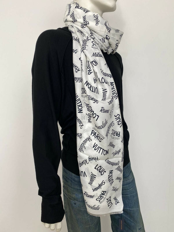 Louis Vuitton Oz Figures Scarf Virgil Abloh Limited Edition – Luxuria & Co.