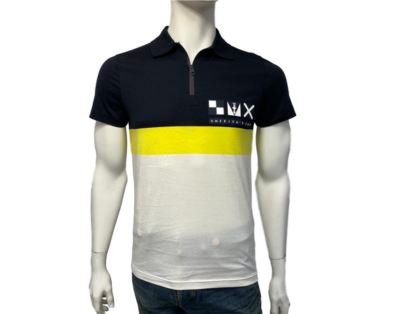 Louis Vuitton Men's White Cotton America's Cup Polo Shirt – Luxuria & Co.