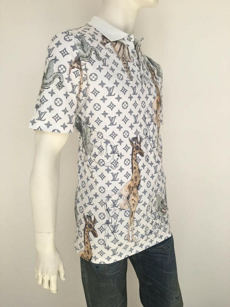 Authentic Second Hand Louis Vuitton Chapman Brothers Animals TShirt  PSSC7600020  THE FIFTH COLLECTION