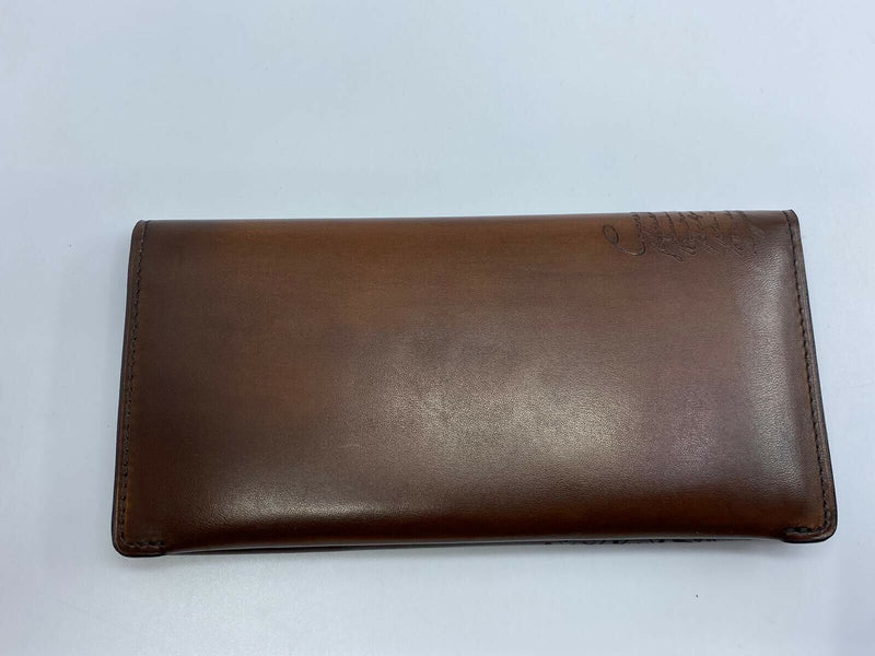 Espace Scritto Leather Long Wallet – Luxuria & Co.