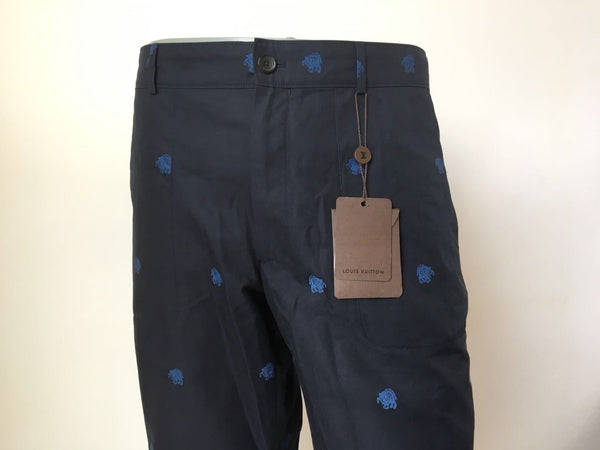 Louis Vuitton Men's Checkered Silk Monogram Boxer Shorts – Luxuria