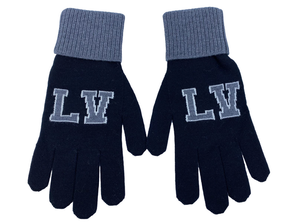 Louis Vuitton Unisex Wool Street Style Logo Gloves Gloves