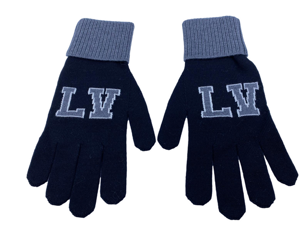 Shop Louis Vuitton Wool Plain Logo Gloves Gloves (LV SKI FUR GLOVES,  M77411) by Mikrie