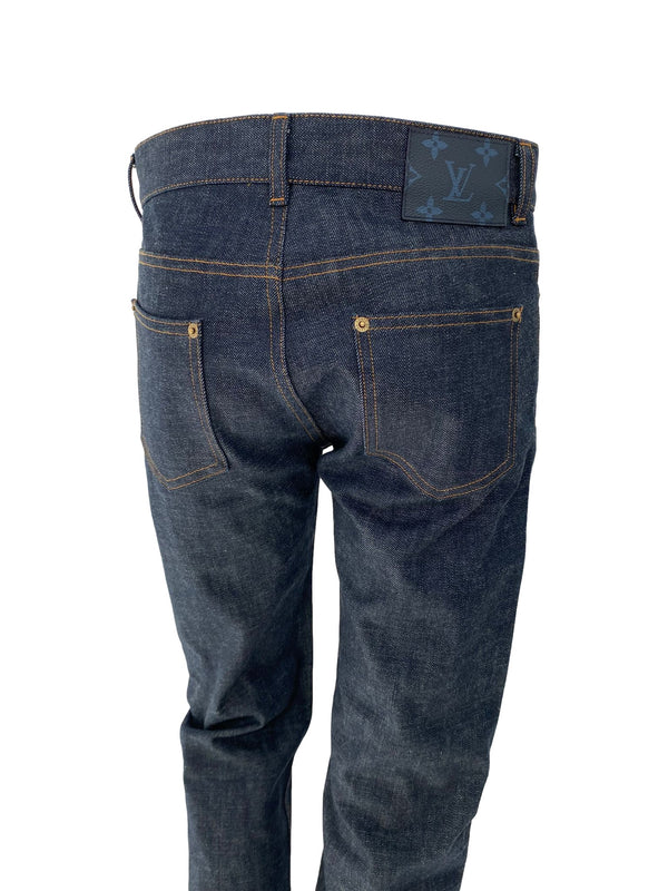 Monogram Patch Straight-Cut Jeans - Luxury OBSOLETES DO NOT TOUCH 6 -  OBSOLETES DO NOT TOUCH, Men 1A9W7L
