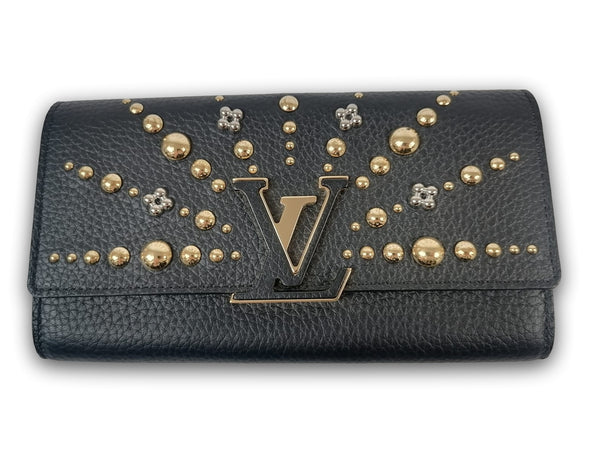 LV Vertical Compact Wallet Capucines - Women - Small Leather Goods