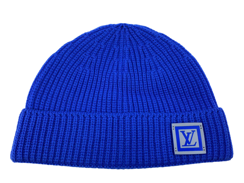 Louis Vuitton Baseball Cap Black Blue Leather Damier Monogram Hat  eBay