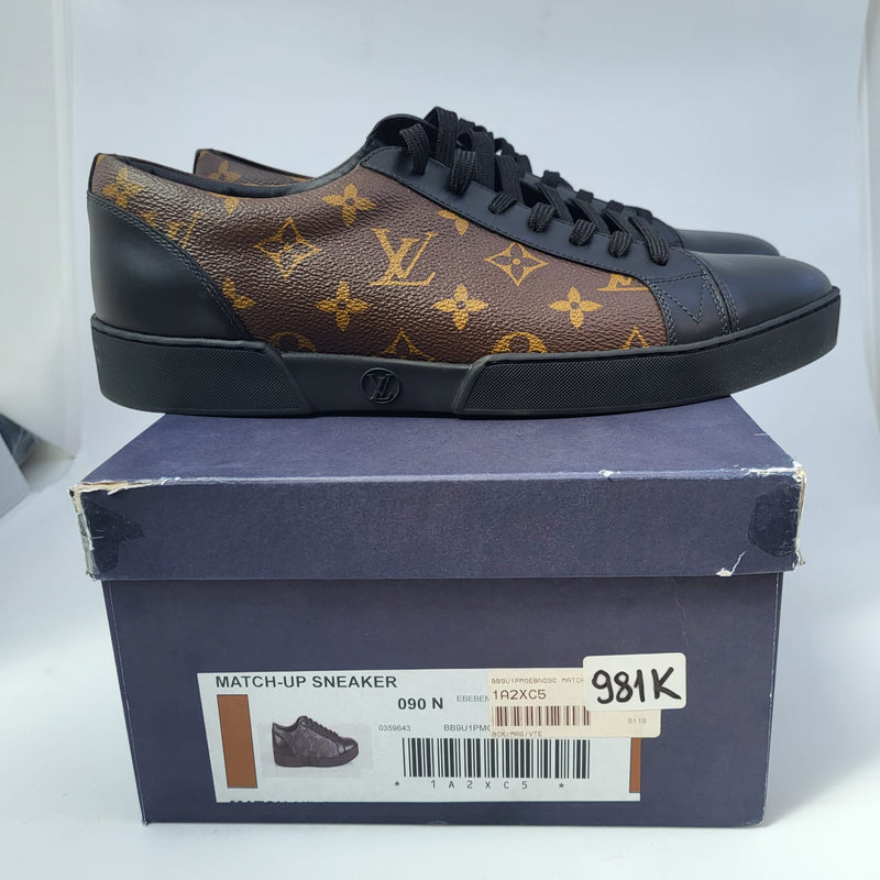LOUIS VUITTON Sneakers Matchup Line  US75  BRW  PVC Brown Leather  ref485448  Joli Closet