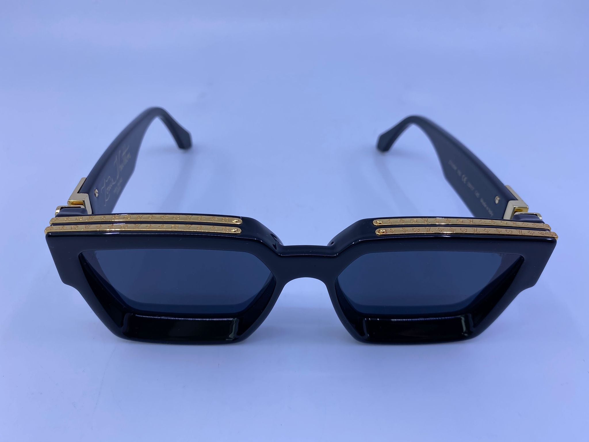 Louis Vuitton Men S Black 1 1 Millionaire Sunglasses Z1165w Luxuria And Co