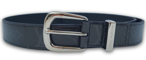 Louis Vuitton Men's Reversible Monogram Eclipse Canvas Belt M9043 – Luxuria  & Co.