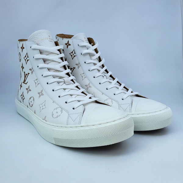 Louis Vuitton MONOGRAM 2022 SS Lv squad sneaker boot (1A9S12, 1A9S12)