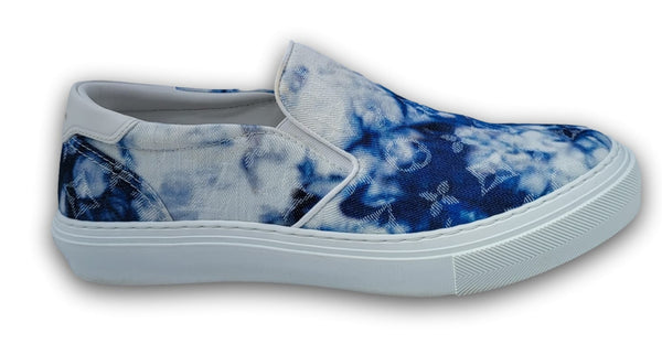 Louis Vuitton Monogram Denim Trocadero Slip On – Luxuria & Co.