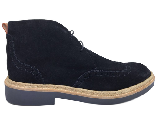Louis Vuitton Men's Navy Leather Palm Beach High Derby Shoe – Luxuria & Co.