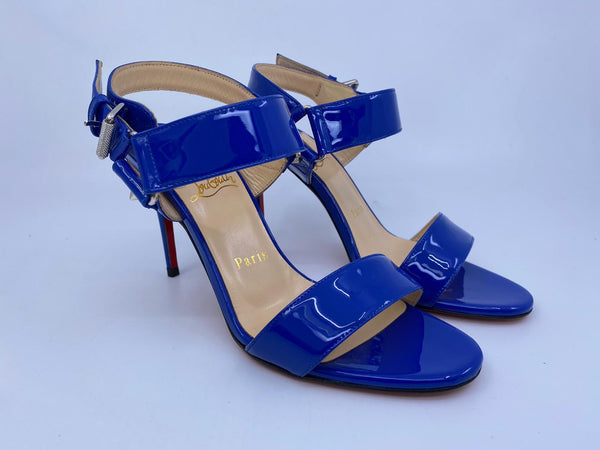 Louis Vuitton Women's Blue Denim Lock It Flat Mule – Luxuria & Co.