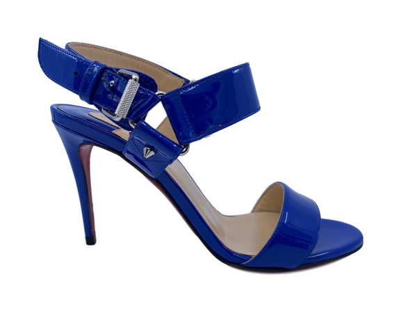 Louis Vuitton Women's Blue Denim Lock It Flat Mule – Luxuria & Co.