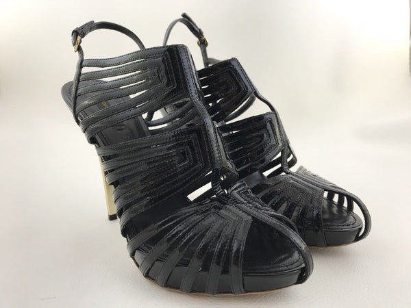 Louis Vuitton – Denim Shore Wedge Sandals – Queen Station