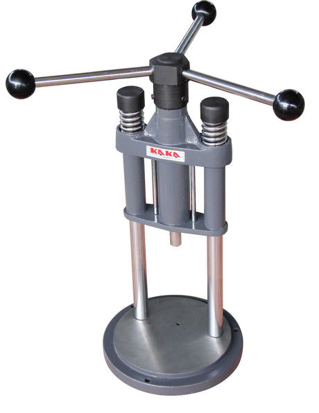 PNBO 1 Ton Manual Arbor Press,Heavy Duty Cast Iron Desktop Punch Press  Machine, for Riveting Punching Holes