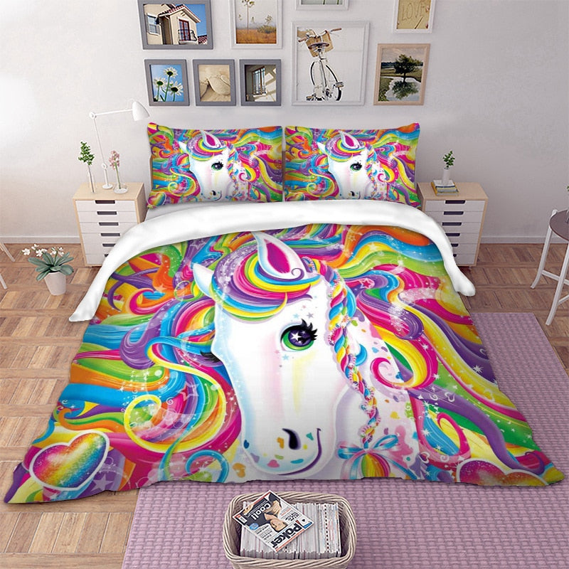 unicorn duvet cover twin