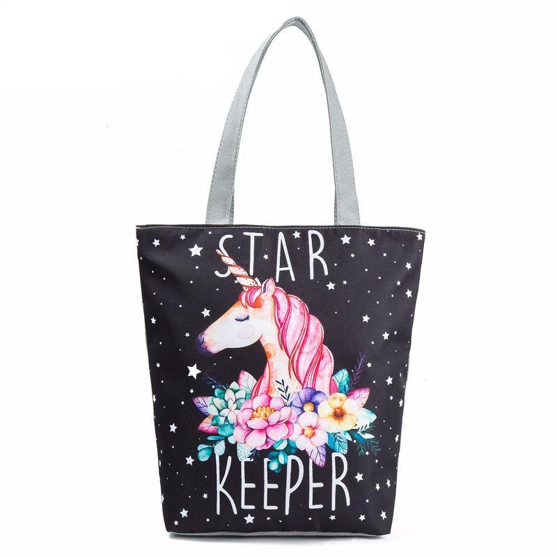 unicorn beach bag