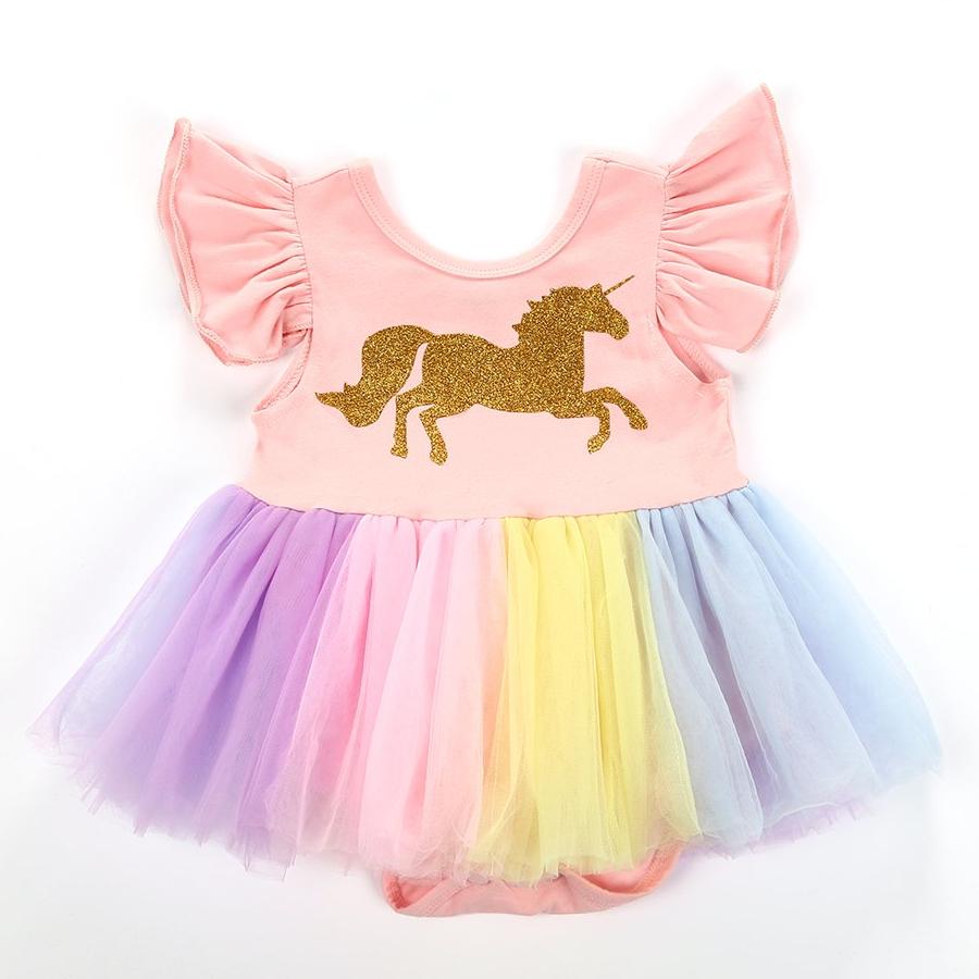 rainbow unicorn tutu