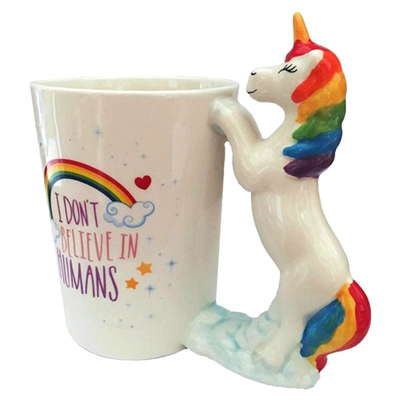 unicorn coffee travel mug