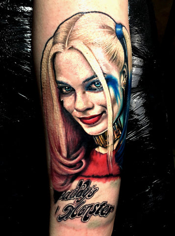 Tattoo Harley Quinn an art acrylic by Straife01  INPRNT