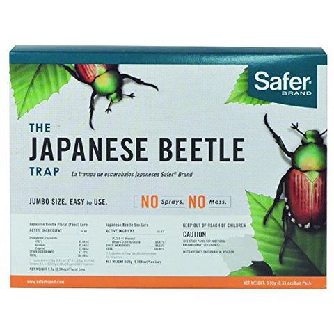 Safer Brand 70102 Japanese Beetle Trap with Attractant