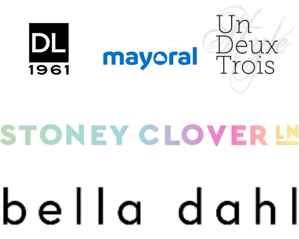 DL1961, MAYORAL, UN DEUX TROIS, STONEY CLOVER LANE, BELLA DAHL