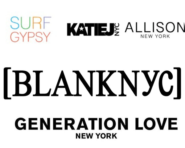 SURF GYPSY, KATIEJNYC, ALLISON, BLANK NYC, GENERATION LOVE
