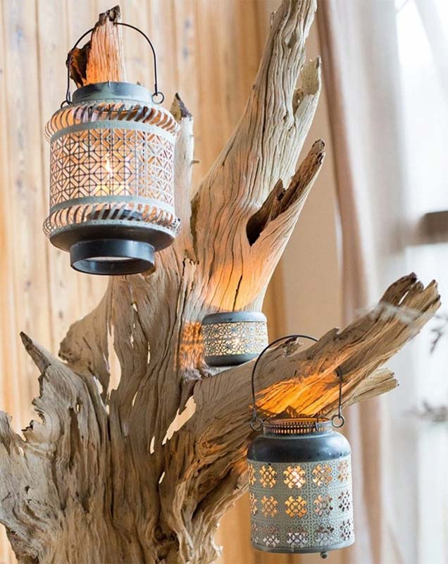 Lanterne de jardin style marocain