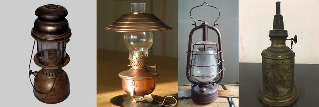 Lampe à gaz fin XIXe siècle 