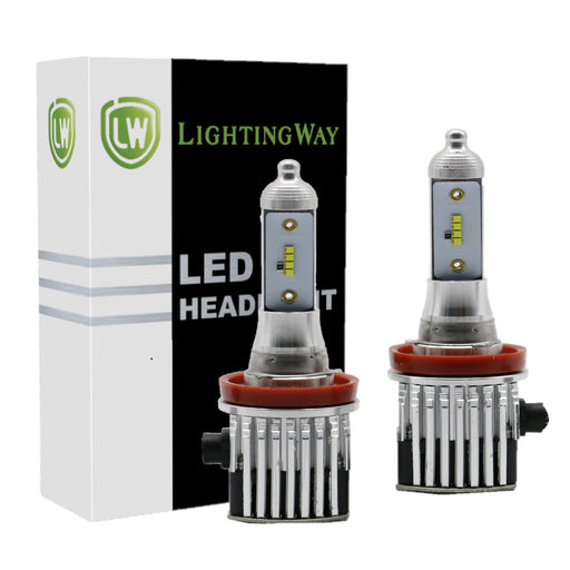 Zethors H11 LED Headlight Bulbs, 80W 16000LM,16pcs CSP Chips 600