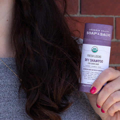 Natural Organic Dry Shampoo adds body & texture to limp oily hair