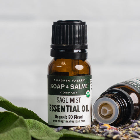 Natural Organic Essential Oil Aromatherapy Blend Sage Mist