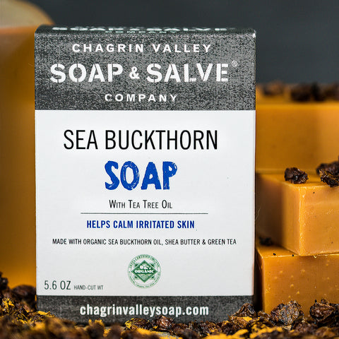 Natural Organic Sea Buckthorn Soap Rosacea