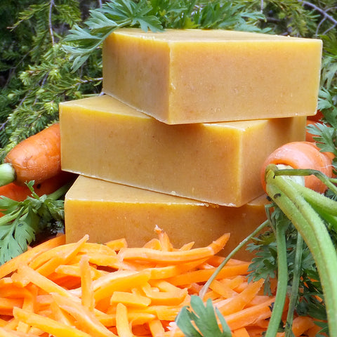 Natural Organic Carrot & Honey Soap Bar