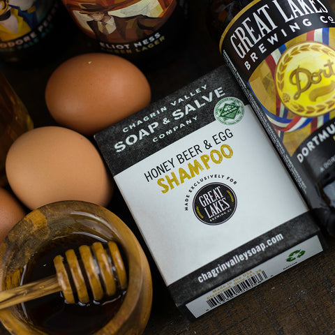 Natural Organic Honey Beer & Egg Shampoo