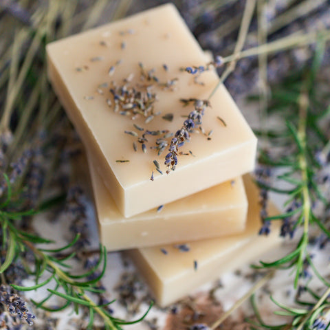 Natural Organic Shampoo Bar Lavender Rosemary